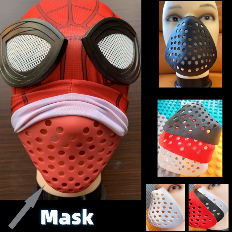 ХэллоуинПоловина лица Ракушка  – обзор и цена Silicone Mask Bracket