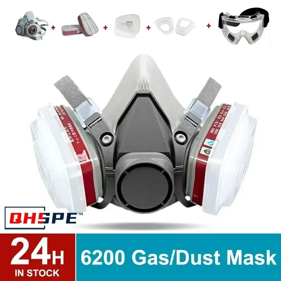 Многоразовая полумаска-респира – обзор и цена Dust Mask Construction