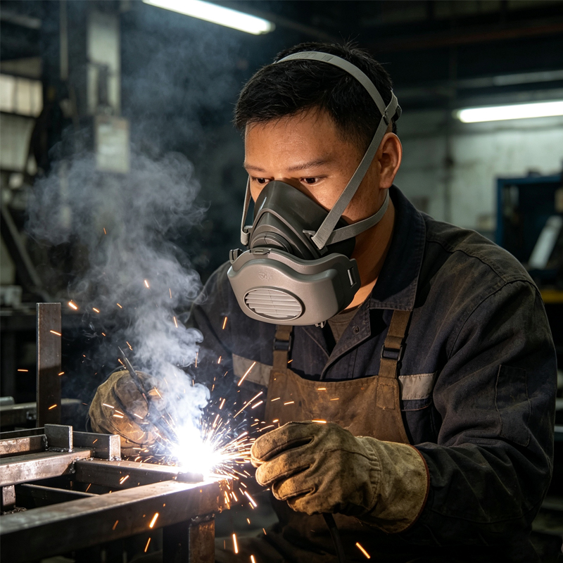 1 шт. противогаз для защиты от – обзор и цена Dust Mask Construction
